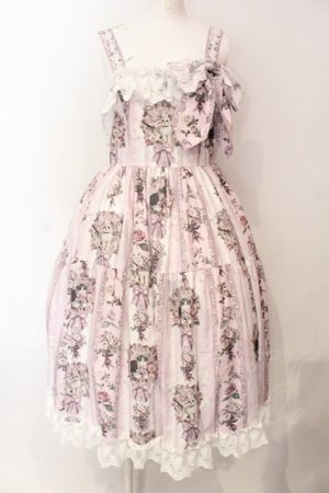 画像: Royal Princess Alice / Rococo Rose Catジャンパースカート  ピンク O-25-07-12-040-LO-OP-OW-OS