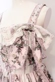 画像2: Royal Princess Alice / Rococo Rose Catジャンパースカート  ピンク O-25-07-12-040-LO-OP-OW-OS (2)