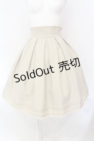画像: Innocent World / ベネッサスカート  ベージュ O-25-07-12-047-IW-SK-OW-OS