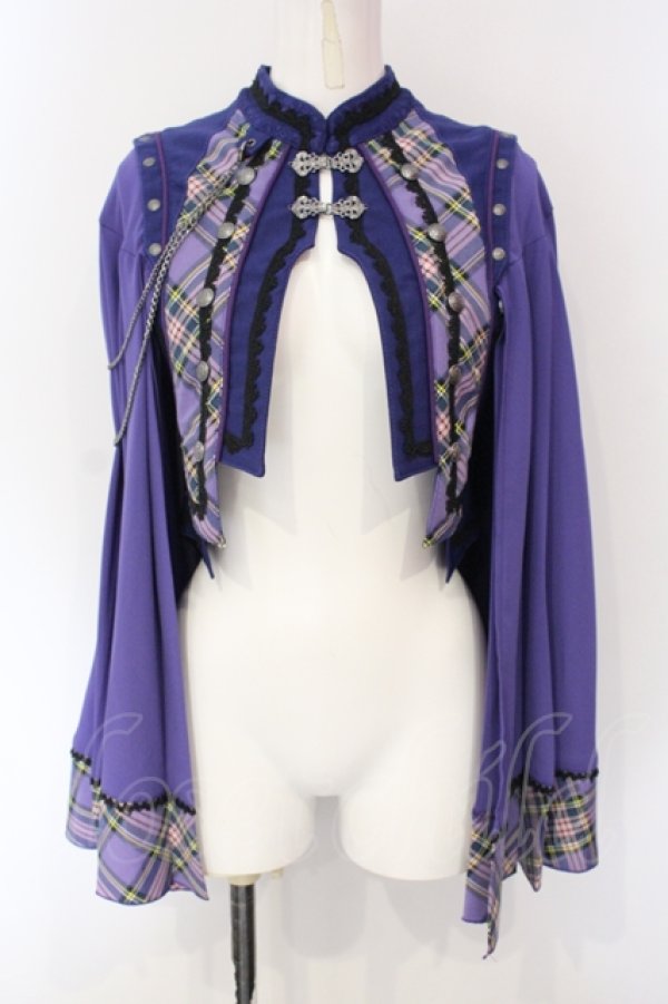 画像1: Ozz oneste / Rosy clown ジャケット  パープル O-25-07-12-073-OO-JA-OW-OS (1)