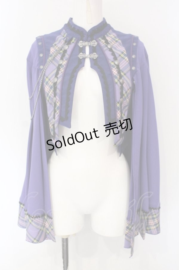 画像1: Ozz oneste / Rosy clown ジャケット  パープル O-25-07-12-073-OO-JA-OW-OS (1)