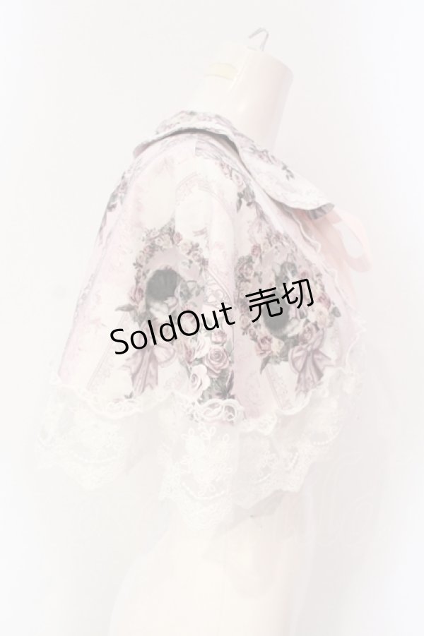 画像3: Royal Princess Alice / Rococo Rose Cat ケープ  ピンク O-25-07-12-090-LO-TO-OW-OS (3)