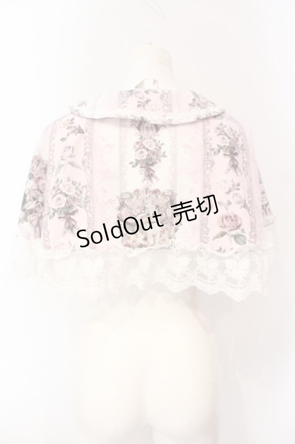 画像4: Royal Princess Alice / Rococo Rose Cat ケープ  ピンク O-25-07-12-090-LO-TO-OW-OS (4)