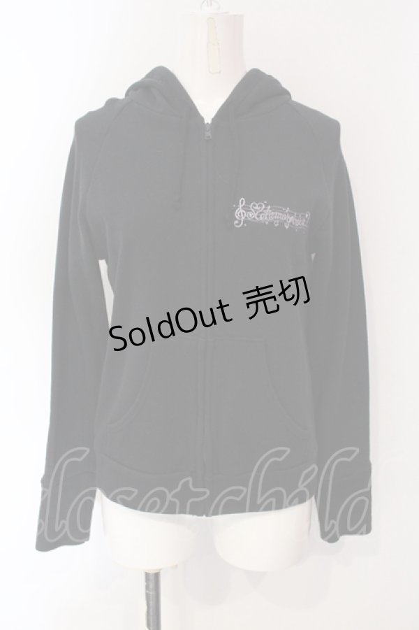 画像1: metamorphose / レコード柄パーカー（2006年）  シロ O-25-07-12-017-ME-TO-IG-OS (1)