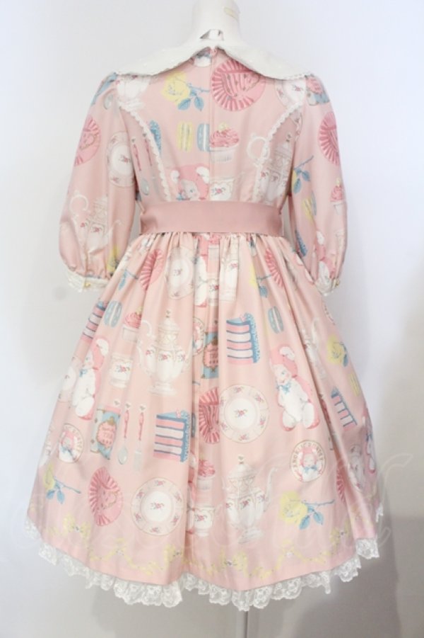 画像5: Angelic Pretty / Doll's Tea Partyワンピース  ピンク O-25-07-14-031-AP-OP-IG-OS (5)