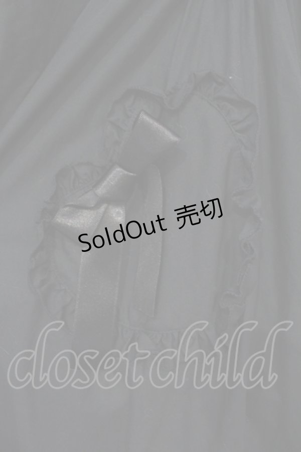 画像2: Physical Drop / ナース風ワンピース長袖ver.  クロ O-25-07-14-032-LO-OP-OW-OS (2)