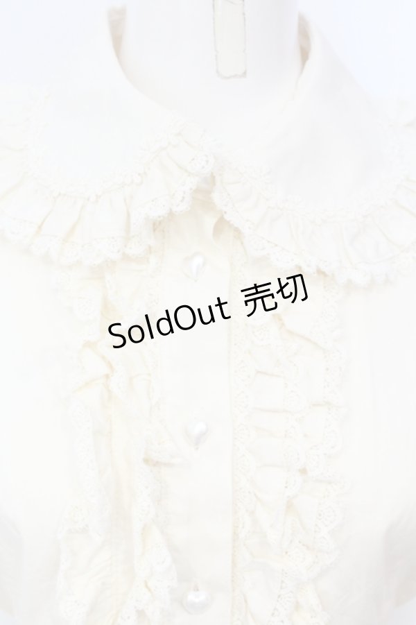 画像2: BABY,THE STARS SHINE BRIGHT / お袖取り外しブラウス  生成り O-25-07-14-038-BA-BL-IG-OS (2)