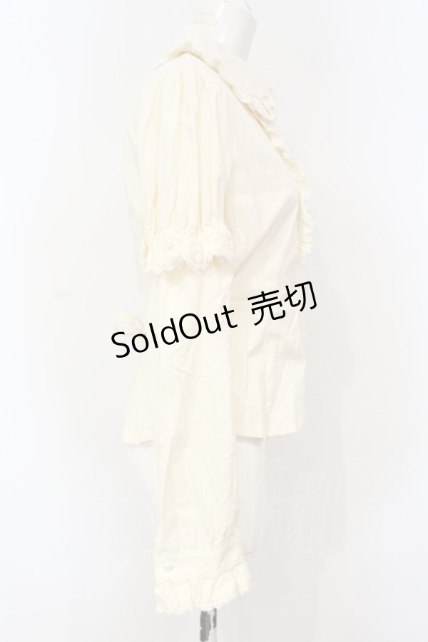 画像4: BABY,THE STARS SHINE BRIGHT / お袖取り外しブラウス  生成り O-25-07-14-038-BA-BL-IG-OS (4)