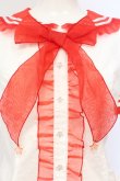 画像2: Angelic Pretty / フェアリーマリンブラウス  シロ×アカ O-25-07-14-040-AP-BL-IG-OS (2)