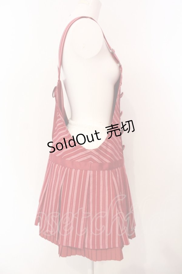 画像2: Angelic Pretty / Letterレジメンサロペット  アカ O-25-07-14-006-AP-OP-IG-OS (2)