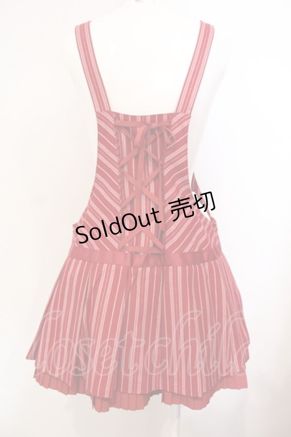 画像3: Angelic Pretty / Letterレジメンサロペット  アカ O-25-07-14-006-AP-OP-IG-OS (3)