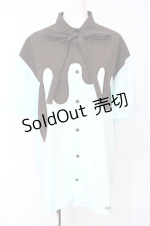 画像: MILKBOY / MELTING シャツ  ミントグリーン O-25-07-14-061-MB-BL-OW-OS