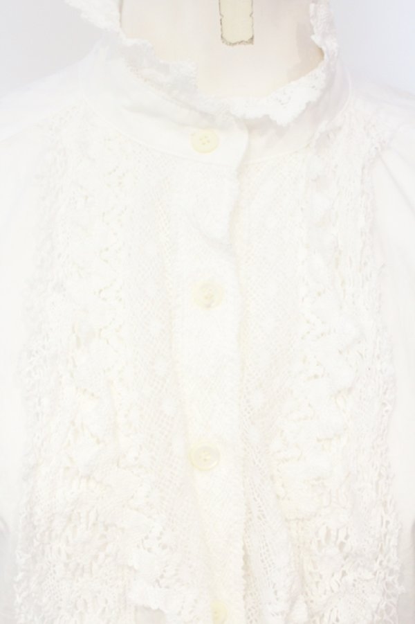 Jane Marple ミントンコレクションのブラウス レーストリム ボウリボンブラウス - Jane Marple Online Shop