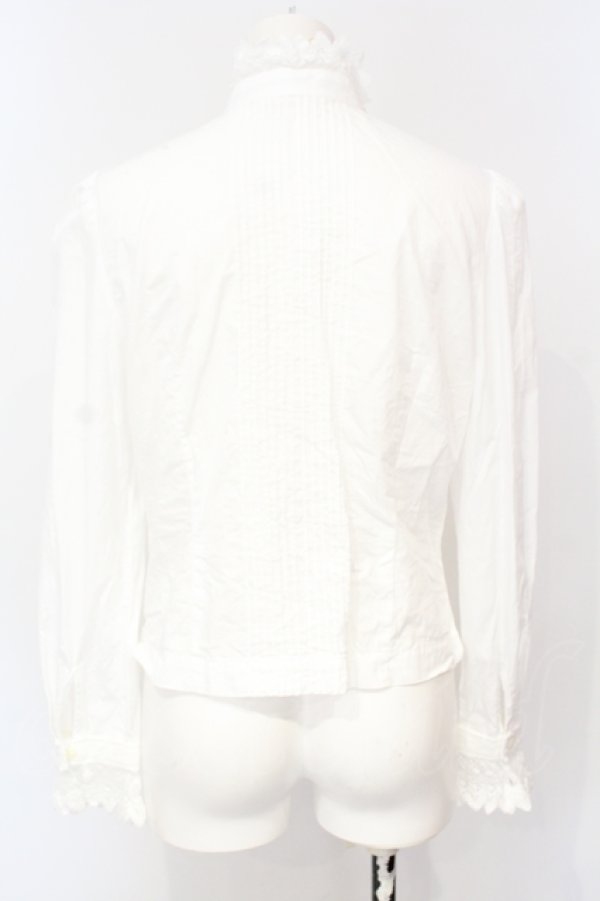 Jane Marple ブラウス　半袖　レース　リボンタイ レーストリム ボウリボンブラウス - Jane Marple Online Shop