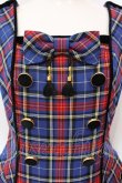 画像2: Angelic Pretty / Academyタータンジャンパースカート  ブルーチェック O-25-07-14-008-AP-OP-IG-OS (2)