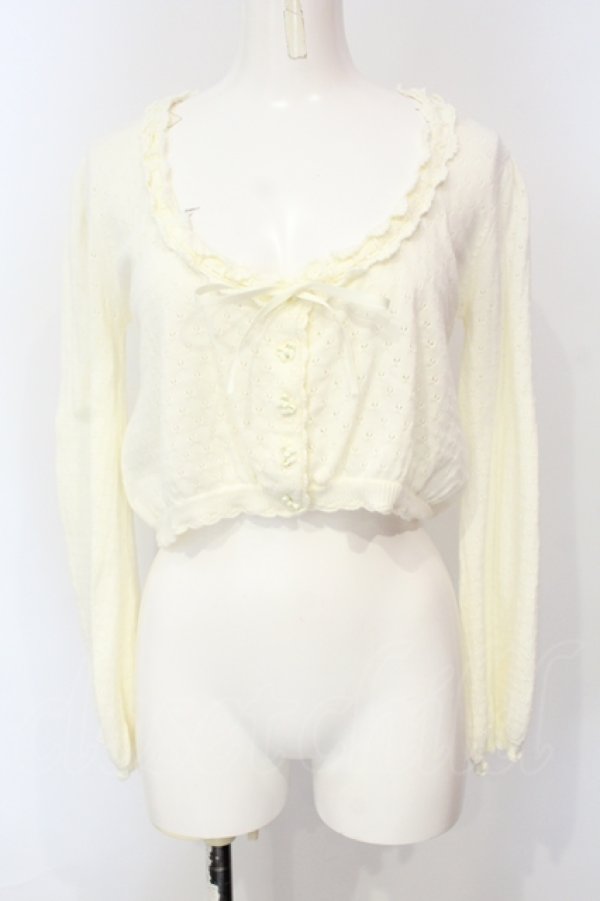 画像1: BABY,THE STARS SHINE BRIGHT / 透かしあみボレロ  キナリ O-25-07-14-076-BA-TO-OW-OS (1)