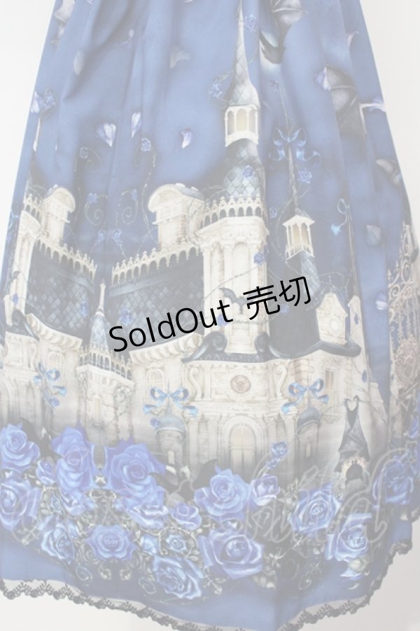 画像3: Enchantlic Enchantilly / 幻影薔薇城〜コウモリ公爵からの招待状〜ワンピース  ブルー O-25-07-14-012-LO-OP-IG-OS (3)