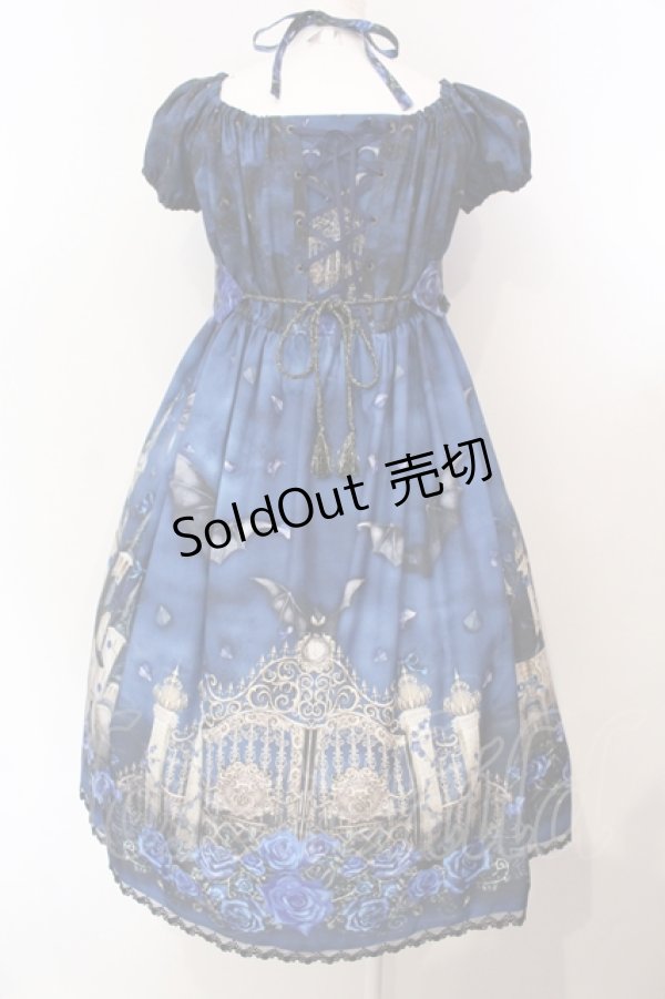 画像5: Enchantlic Enchantilly / 幻影薔薇城〜コウモリ公爵からの招待状〜ワンピース  ブルー O-25-07-14-012-LO-OP-IG-OS (5)