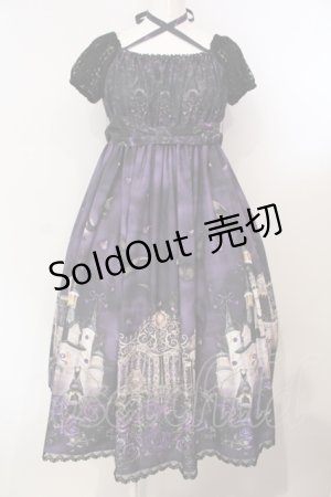 画像: Enchantlic Enchantilly / 幻影薔薇城〜コウモリ公爵からの招待状〜ワンピース  紫の夜 O-25-07-14-013-LO-OP-IG-OS
