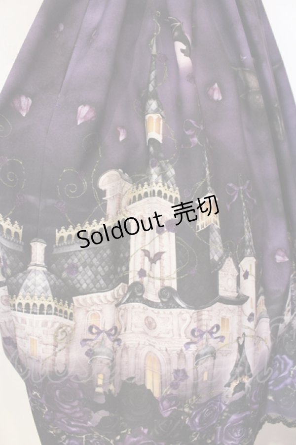 画像3: Enchantlic Enchantilly / 幻影薔薇城〜コウモリ公爵からの招待状〜ワンピース  紫の夜 O-25-07-14-013-LO-OP-IG-OS (3)