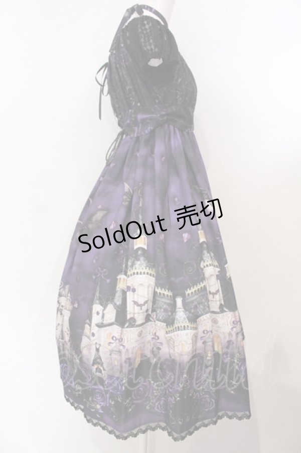 画像4: Enchantlic Enchantilly / 幻影薔薇城〜コウモリ公爵からの招待状〜ワンピース  紫の夜 O-25-07-14-013-LO-OP-IG-OS (4)