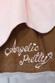 画像4: Angelic Pretty / Sweetワッフルジャンパースカート  ピンク×ブラウン O-25-07-14-022-AP-OP-OW-OS (4)