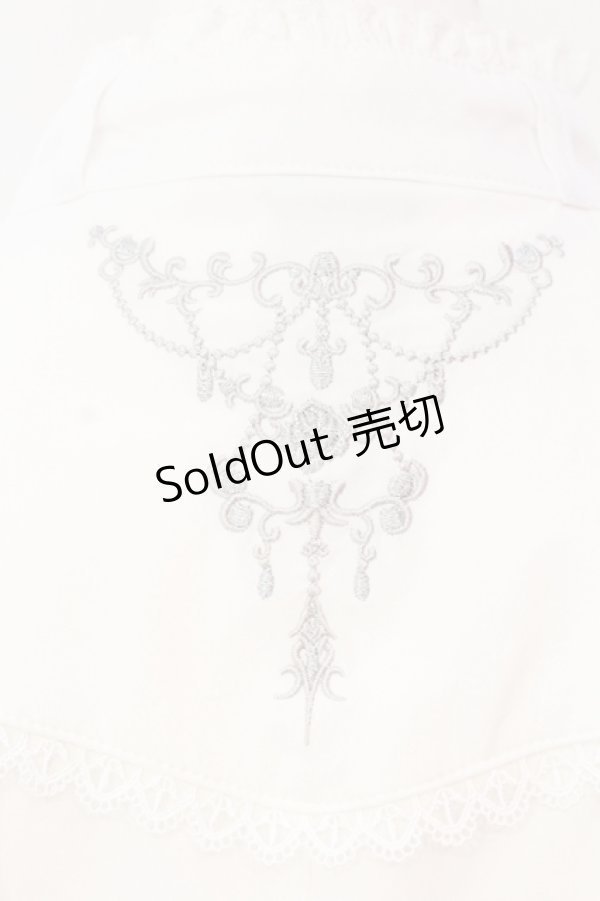 画像5: Ozz oneste / Dark Wizardバックルベルトブラウス  ホワイト O-25-07-15-046-OO-BL-OW-OS (5)