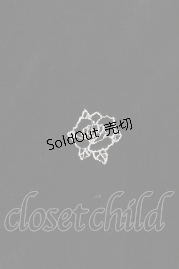 画像2: ALGONQUINS / メッシュ切り替えベロアジャケット  ブラック O-25-07-15-054-AL-TO-IG-ZS (2)