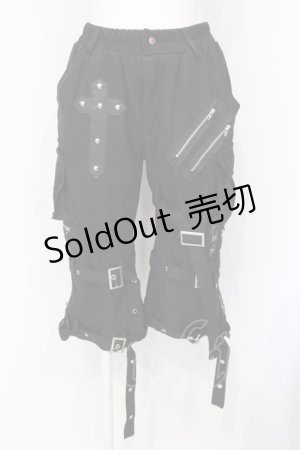 画像: ACDC RAG / クロスZIPパンツ  ブラック O-25-07-15-007-PU-PA-OW-OS
