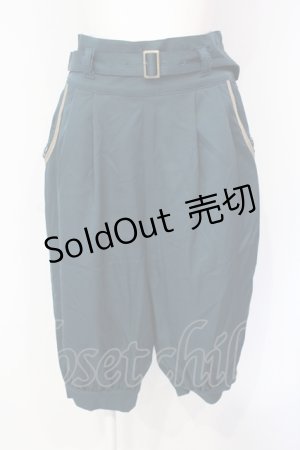 画像: axes femme / カボチャハーフパンツ  グリーン O-25-07-15-087-AX-PA-IG-OS