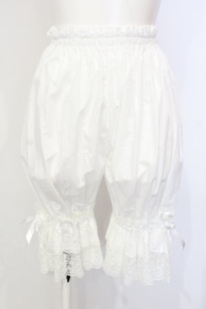 画像: metamorphose / 二段レースドロワーズ  シロ O-25-07-15-003-ME-PA-OW-OS