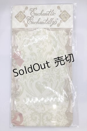 画像: Enchantlic Enchantilly / Queen Cat〜秘密の書斎〜オーバーニーソックス  生成り O-25-07-17-1001-LO-ZA-IG-ZT0803N