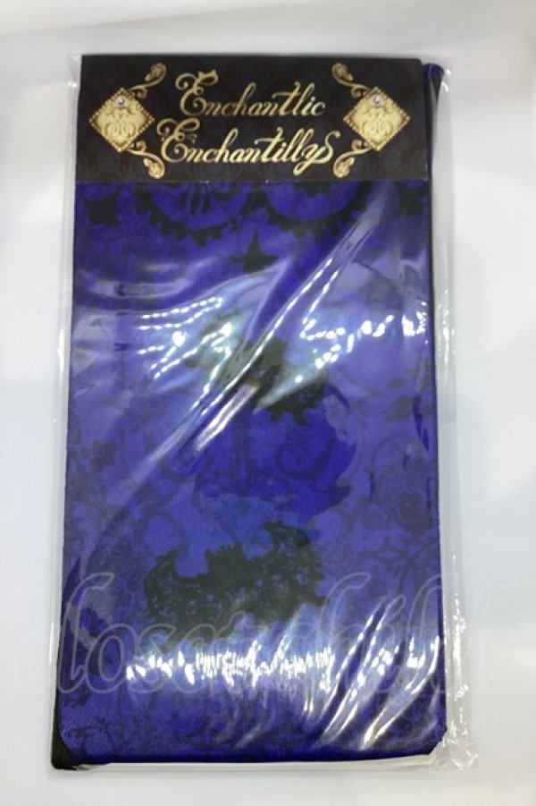 画像1: Enchantlic Enchantilly / ファントムローズガーデンタイツ  アオ O-25-07-17-1010-LO-ZA-IG-ZT208-F001 (1)