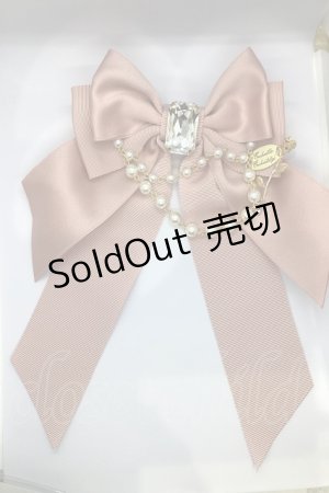 画像: Enchantlic Enchantilly / 宝石箱パールリボンブローチ〜私の為の一輪の薔薇〜  ピンク O-25-07-17-1017-LO-AC-IG-ZT0803N