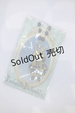 画像: Enchantlic Enchantilly / 193 絢爛たる鎧を身に纏った双子の子猫物語  ネックレス  ブルー O-25-07-17-1035-LO-AC-IG-OS