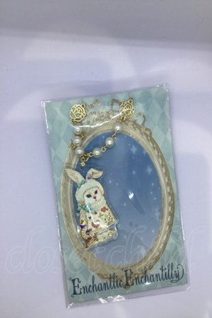 画像: Enchantlic Enchantilly / 不思議の国のQueen cat　白ウサギ？！ネックレス   O-25-07-17-1036-LO-AC-IG-OS