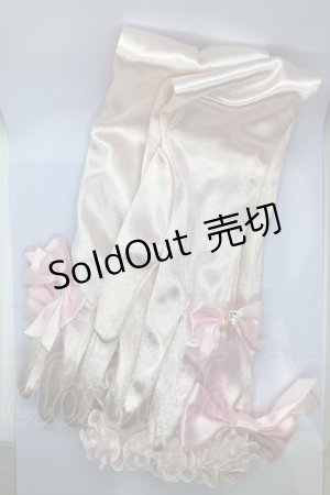 画像: BABY,THE STARS SHINE BRIGHT / Princess Ribbonロンググローブ  ピンク O-25-07-17-1041-BA-ZA-IG-OS