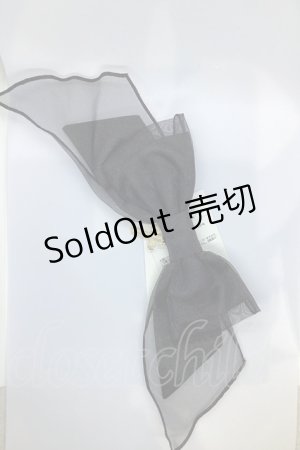 画像: Angelic Pretty / Holyクロスリボンクリップ  クロ O-25-07-17-1042-AP-AC-IG-ZT208-F004