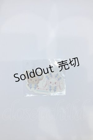 画像: BABY,THE STARS SHINE BRIGHT / 店舗限定ステッカー  うさくみゃ×くまくみゃ O-25-07-17-1048-BA-ZA-IG-OS