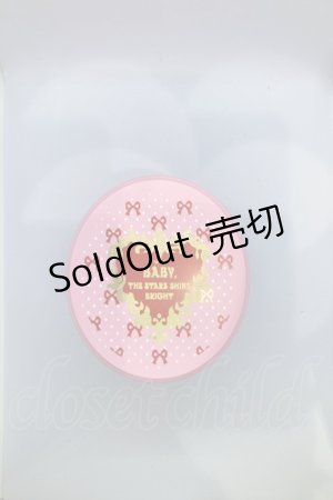 画像: BABY,THE STARS SHINE BRIGHT / 丸型缶  ピンク O-25-07-17-1062-BA-ZA-OW-OS