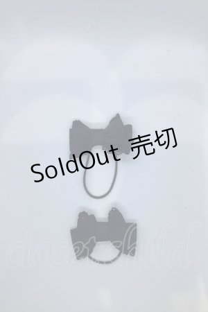 画像: BABY,THE STARS SHINE BRIGHT / 小さな小さなおリボンゴム  クロ O-25-07-17-1064-BA-ZA-OW-OS