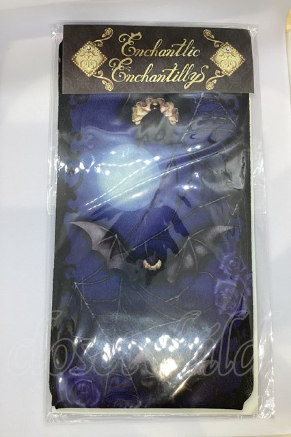 画像1: Enchantlic Enchantilly / コウモリ公爵オーバーニーソックス  青い夜 O-25-07-17-1008-LO-ZA-IG-ZT208-F001 (1)