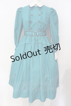 画像: Victorian maiden / ミルドレッドフローレンスドレス  ピーコックグリーン O-25-07-17-063-CL-OP-OW-OS