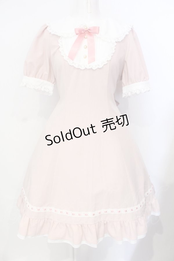 画像1: Amavel / Spring Festival Bunnyカフスセットワンピース F ピンク O-25-07-17-078-CA-OP-OW-OS (1)
