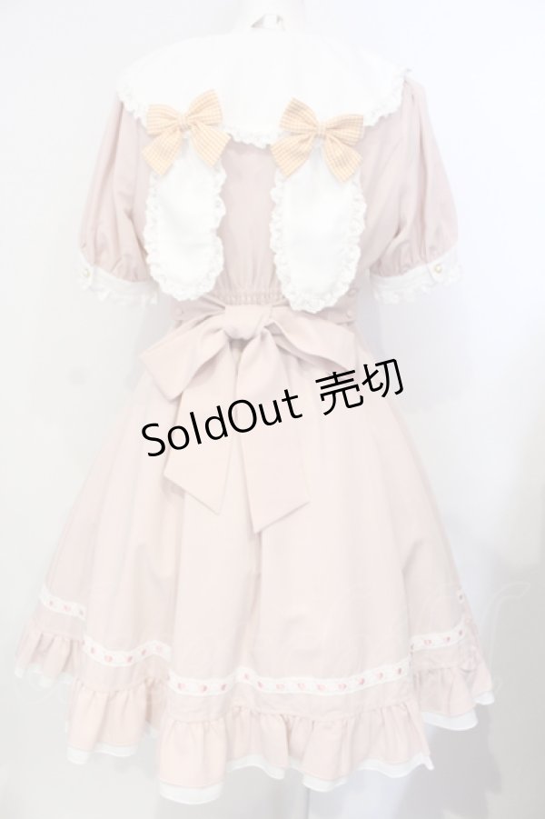 画像4: Amavel / Spring Festival Bunnyカフスセットワンピース F ピンク O-25-07-17-078-CA-OP-OW-OS (4)