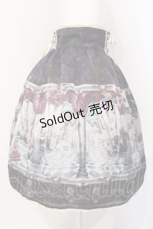 画像3: ALICE and the PIRATES / 不思議な奇術師と魔法の夜スカート  パープル O-25-07-17-080-PA-SK-OW-OS (3)