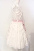 画像3: mille fille closet by LODISPOTTO / Ice Creamシュガーワンピース M シロ×ピンク O-25-07-17-081-LO-OP-OW-OS (3)