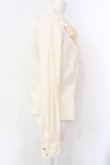 画像3: Angelic Pretty / ロゴ刺繍リボンタイブラウス  アイボリー O-25-07-17-108-AP-BL-OW-OS (3)