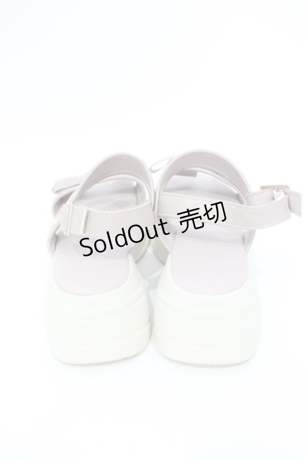 画像4: m petit by misako / AMリボンスニーカーサンダル M ピンク O-25-07-17-114-LO-SH-IG-ZTK022 (4)