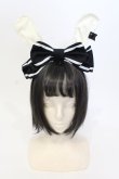 画像1: Angelic Pretty / Marionette Clockラビットカチューシャ  クロ O-25-07-17-121-AP-AC-IG-OS (1)